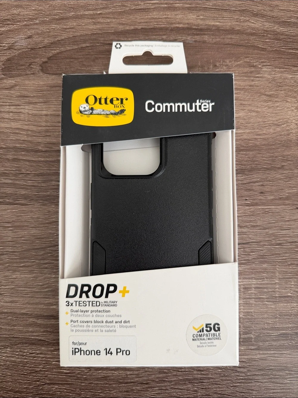 OtterBox Black Phone Case- iPhone 14 Pro *New*